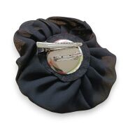 BROSZKA / SPINKA KWIAT Z MATERIAŁU                                            (0615-939) - 2