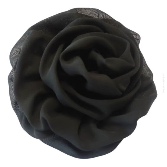 BROSZKA / SPINKA KWIAT Z MATERIAŁU                                            (0615-939)