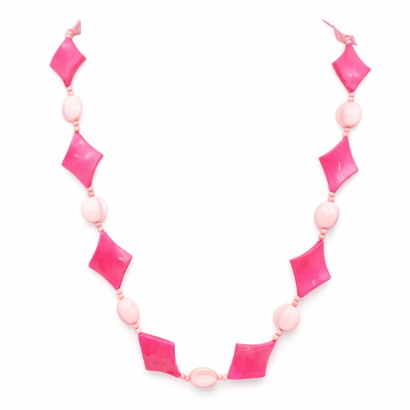 NASZYJNIK PLASTIKOWY RÓŻOWY PIK 0642-41