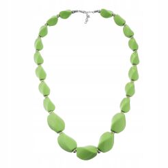 KOMPLET BIŻUTERII ZIOLENY KORALE + KOLCZYKI                                                          0611-1001