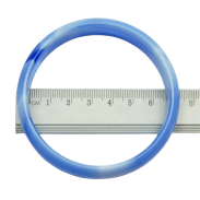 BRANSOLETKI PLASTIKOWE NIEBIESKIE 2 SZTUKI                                                                    (5536-1 SAM) - 4