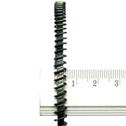 OPASKI METALOWE CZARNE CIENKIE 6 SZTUK (2586 SAM) - 3