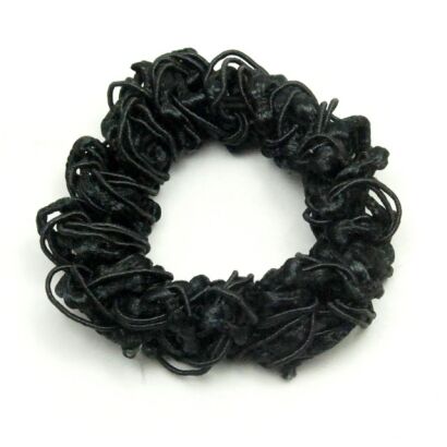 GUMKI PLECIONE CZARNE MESS (3 SZTUKI) 0323-13