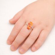 PIERŚCIONKI DZIECIĘCE REGULOWANE MOTYW POSTACI I KWIATÓW 10 SZTUK  (0657-3) - 2