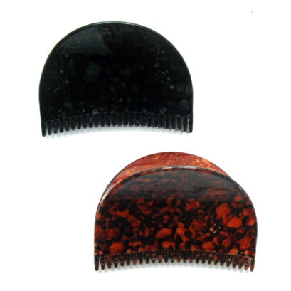 SZCZĘKI / KLAMRY DO WŁOSÓW MARMURKOWE 2 SZTUKI                                      (SZD-8 SAM)