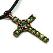 WISIOREK Z METALOWYM KRZYŻYKIEM                                                                                              0615-507 - 2