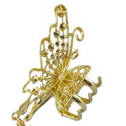 KLAMRA DO WŁOSÓW OZDOBNA Z CYRKONIAMI I PEREŁKAMI (3 SZTUKI)                      0630 - 2