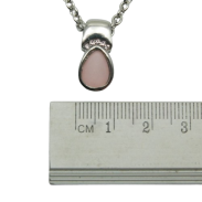 NASZYJNIK / WISIOREK NA ŁAŃCUSZKU Z ZAWIESZKĄ Z CYRKONIAMI                                           0611-1319-3 A/S - 3