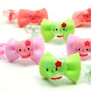 SPINKI DO WŁOSÓW DZIECIĘCE KOTKI 6 SZTUK (0227-42) - 2