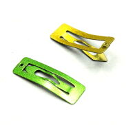 PYKI / SPINKI DZIECIĘCE DO WŁOSÓW MINI KOLOROWE METALOWE 6 SZTUK (9723 SA) - 2