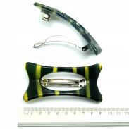 KLAMRY / AUTOMATY DO WŁOSÓW ZIELONE 2 SZTUKI                           (KLD-134 SAH) - 3