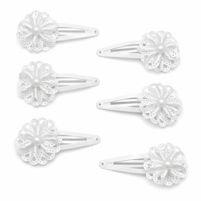 SPINKI / PYKI DO WŁOSÓW KOMUNIJNE 6 SZTUK (0185-5 p SAH)