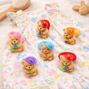 GUMKI DO WŁOSÓW DZIECIĘCE MISIE MIX KOLORÓW (12 SZT) 0242-43 - 2