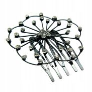 GRZEBIEŃ DO UPINANIA WŁOSÓW Z CYRKONIAMI                                                                        (GROZ-2 SAH) - 2