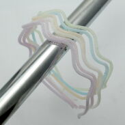 OPASKI DO WŁOSÓW CIENKIE KOLOROWE 12 SZTUK                                                                                              (3812 SA) - 3