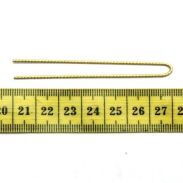 KOKÓWKA  ZŁOTA PROSTA GRAWEROWANA 7 cm                                                  JA270/20 - 3