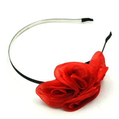 OPASKA OZDOBNA CZERWONY KWIATEK                                                   (0049-10 SA)