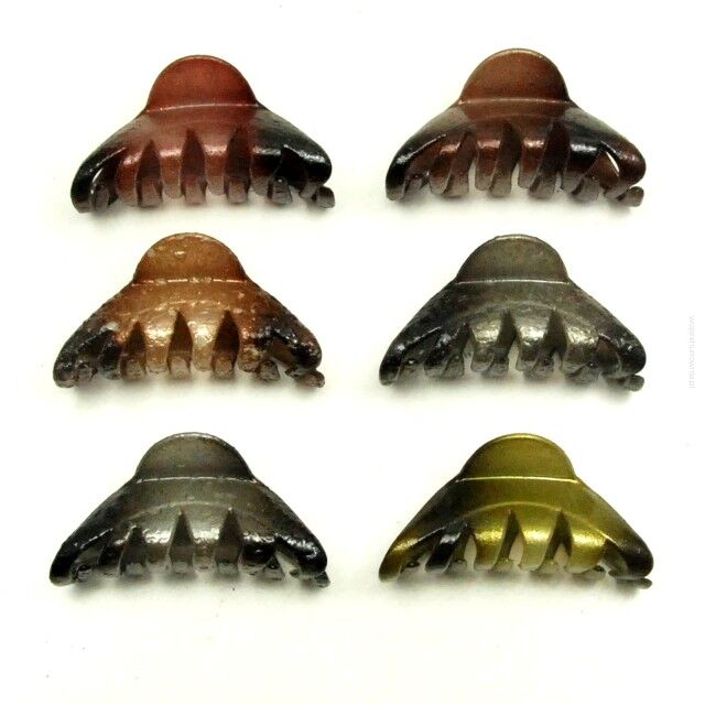 SZCZĘKI DO WŁOSÓW matowe (6 SZT) 0130-50