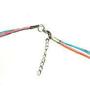 Wisiorek / naszyjnik z masy perłowej KOLOROWY                                                                       0612-509                               - 3