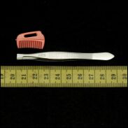 PĘSETA PROSTA Z GRZEBYKIEM ( KPL.3 SZTUKI )                                                                                          3710-2 - 2