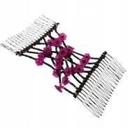 GRZEBIEŃ OZDOBNY NA GUMCE                                                                                    (0028-5) - 3