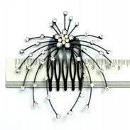 GRZEBIEŃ DO UPINANIA WŁOSÓW Z CYRKONIAMI                                                                        (GROZ-1 SAH) - 4