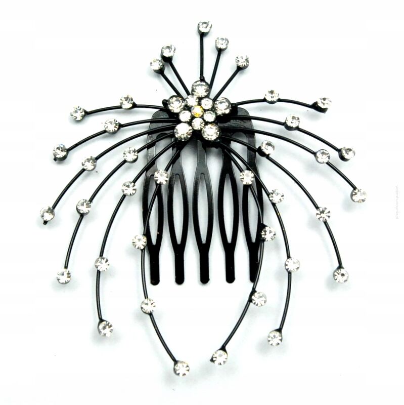 GRZEBIEŃ DO UPINANIA WŁOSÓW Z CYRKONIAMI                                                                        (GROZ-1 SAH)