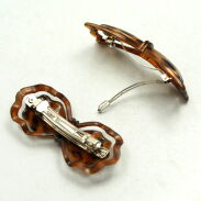 KLAMRY / AUTOMATY DO WŁOSÓW BRĄZOWE 3 SZTUKI                                                        (0181-518 SAH) - 2