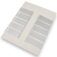 WSUWKA PROSTA SREBRNA BROKATOWA 5 CM 2 KULKI 100 SZTUK                                  (155/BNX) - 2