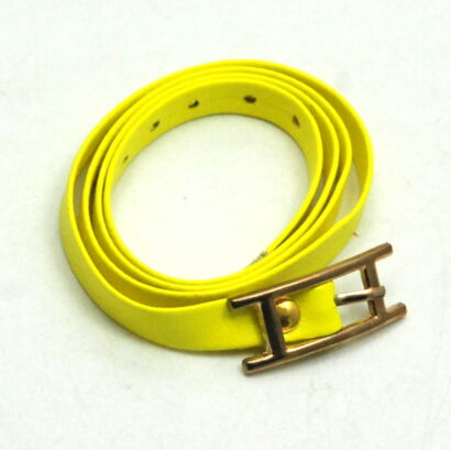 BRANSOLETKA "PASEK" NA RĘKE ŻÓŁTA 0608-277