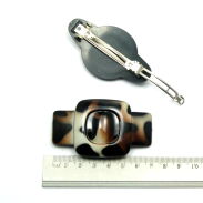 KLAMRY / AUTOMATY DO WŁOSÓW MAŁE 3 SZTUKI                                                        (KLM-7B  SH) - 2