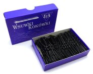 KOKÓWKA KARBOWANA CZARNA  6.5 CM 90 SZTUK                  (B165/90) - 2