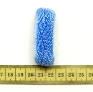 GUMKI DO WŁOSÓW FROTKI NIEBIESKIE (8 SZTUK) 0006-40 - 4