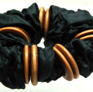 GUMKA DO WŁOSÓW OZDOBNA / SCRUNCHIE  (3 SZTUKI) 0176-19 - 2