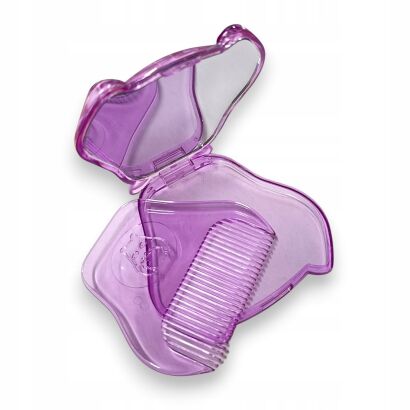 LUSTERKO KIESZONKOWE + GRZEBIEŃ DLA DZIECI Z MOTYWEM MISIA                   (8675-2 SA)