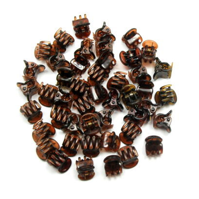 SZCZĘKI / KRABIKI MINI BRĄZOWE 50 SZTUK                                                       (0146-9 SAH)