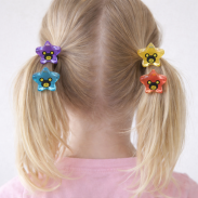 GUMKI DO WŁOSÓW DZIECIĘCE GWIAZDKI 12 SZTUK (0194-27 SAMH) - 2