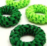 GUMKI DO WŁOSÓW OPONKI-PLECIONE DUZE (6 SZT) 0191-43 - 2