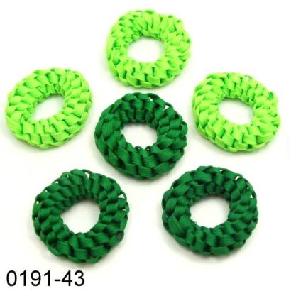 GUMKI DO WŁOSÓW OPONKI-PLECIONE DUZE (6 SZT) 0191-43