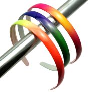 OPASKI DO WŁOSÓW WIELOKOLOROWE 12 SZTUK                                                                           (0290-506 SA) - 2