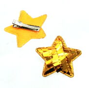 SPINKI / PELIKANY DO WŁOSÓW OZDOBNE GWIAZDKI (4 SZTUKI) 0283-502 - 2