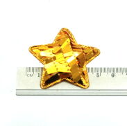 SPINKI / PELIKANY OZDOBNE GWIAZDKI (4 SZTUKI) 0283-502 - 3