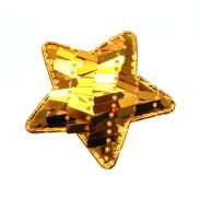 SPINKI / PELIKANY DO WŁOSÓW OZDOBNE GWIAZDKI (4 SZTUKI) 0283-502 - 4