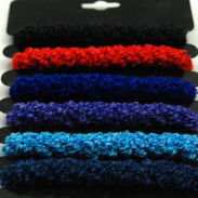 GUMKI DO WŁOSÓW GRUBE Z BLASZKĄ (6 SZTUK) 0014-10 - 2