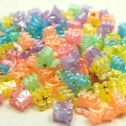 SZCZĘKI / KRABIKI KOLOROWE MINI 120 SZTUK                                                        0020-500 - 2