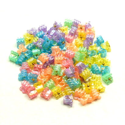 SZCZĘKI / KRABIKI KOLOROWE MINI 120 SZTUK                                                        0020-500