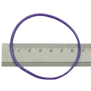 BRANSOLETKI GUMOWE CIENKIE KOLOROWE 100 SZTUK                         (6689 SAM) - 6