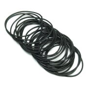 BRANSOLETKI GUMOWE CIENKIE KOLOROWE 100 SZTUK                         (6689 SAM) - 2