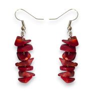 KOMPLET NASZYJNIK + BRANSOLETKA + KOLCZYKI              (0638-4) - 2