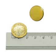 KOLCZYKI  OKRĄGŁE ŻÓŁTE EMALIOWANE                                           (8696 SAM) - 2